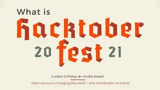 What is Hacktoberfest? Hacktoberfest 101