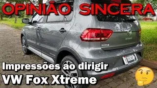VW Fox Xtreme - Impress&otilde;es ao dirigir