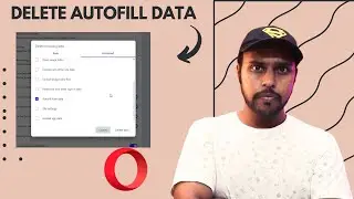 How to delete autofill data in opera browser | delete autofill data in opera browser
