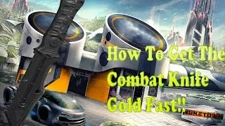 How to get the Combat Knife Gold FAST!!! (BO3)
