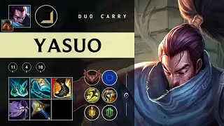 Yasuo ADC vs Sivir - EUW Grandmaster Patch 25.24