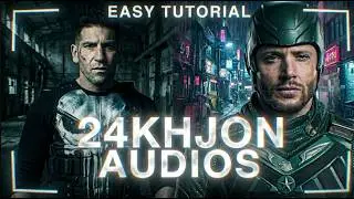 AUDIOS LIKE 24KHJON EASY TUTORIAL