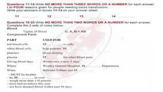 NOV 19 IELTS LISTENING WITH ANSWERS 2021 IDP