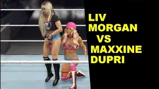 WWE 2K25 Liv Morgan vs Maxxine Dupri - No Holds Barred