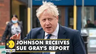 Sue Gray report on probe into Downing street lockdown parties received by UK PM Boris Johnson | WION