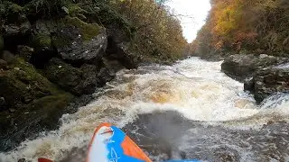 Kayaking the Braan Gorge SEPA 1.0 High