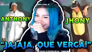 LUCY REACCIONA A IMITANDO BAILES DE FORTNITE DE ANTHONY CON JHONY