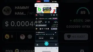 #Tron chain per Meme coins kaise buy karen? #Sundog #Suncat #Hammy #trx