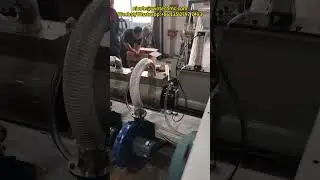 Efficiency 230KG Per Hour Low Temp Plastic PE Film Granulator, Eco Plastic Recycling Granulator.