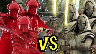 Snokes Praetorian Guards vs Jedi Temple Guards - Ai Battle