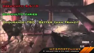 Black Ops 2 Zombies Die Rise Map Review - Best Map Yet 413