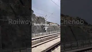 Railway bridge Chenab river