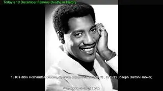 Today s 10 December Famous Deaths in History