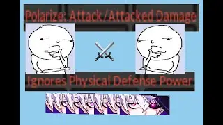 ELSWORD - IGNORE DEFF VS POLARIZE ATTACK