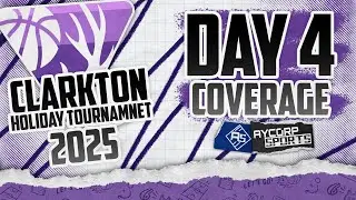 CLARKTON CHRISTMAS TOURNAMENT 2025 Day 4 - Basketball 2025/26 - Aycorp Sports