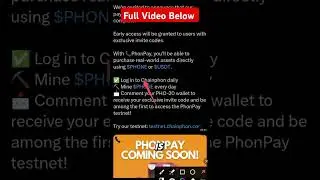 ChainPhon Testnet Mining Token #shorts #crypto