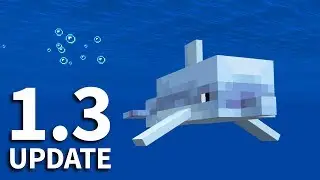 🐬 Minecraft 1.3 Update: DOLPHINS, SEA PICKLES and MORE! MCPE / Minecraft PE Beta 1.3 Update