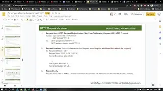 PerformanceTesting-Feb17-HTTP Request methods, Request Structure, Response Structure