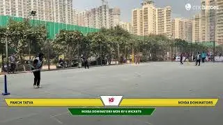 Panch Tatva vs Noida Dominators | Palm Olympia Premier League IV(League Matches) | Live - Greater &hellip;