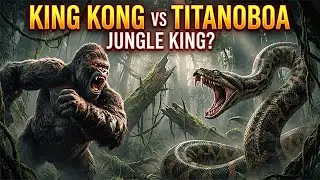 King Kong vs Titanoboa: Battle for the Jungle&rsquo;s Throne | Epic Monster Fight &ndash; Part 1