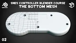 Full Blender Beginner Course | 02: The Back Base Mesh