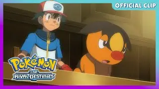Ash and Tepig in court?! | Pok&eacute;mon: BW Rival Destinies | Official Clip