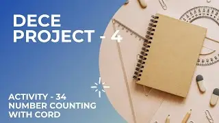 DECE Project-4 | Activity-34: NUMBER COUNTING WITH CORD | Sarojini Study Point
