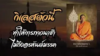 กิเลสตัวนี้ ทำให้การภาวนาช้า ไม่ถึงอรหันต์มรรค ( คำสอนหลวงพ่อฤาษีลิงดำ )
