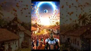 Gaon Ka Hero vs Alien King 😱 | Green Strong Man Part 4|#GreenStrongMan#CosmicOverlord#AlienAttack