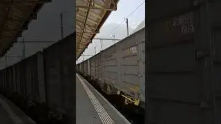 Merci &agrave; @Helveticaventure pour la vid&eacute;o | D&eacute;part  d'une BR 185 BLS CARGO &agrave; St-Maurice