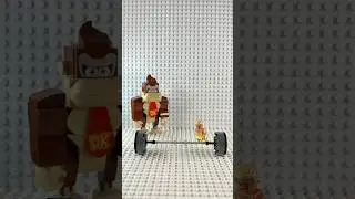 DK vs Mr. Perfect #lego #stopmotion #shorts #donkeykong #bricks #toys #mrperfect #wwf #wcw