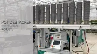 Mayer pot destacker POTJET 2 | Mayer Topfmagazin POTJET 2