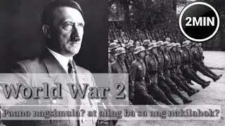 World War 2|Alin-aling bansa ang nakilahok(Ikalawang digmaang pandaigdig)Tagalog|2MIN