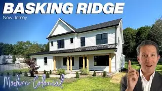 Inside a $1.6M Basking Ridge New Jersey Modern Farmhouse | Basking Ridge NJ Real Estate