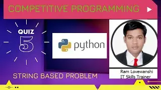 String Based Program in Python(Count Number of Words in a String) [Competitive Programming]