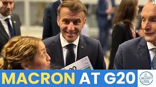 Macron joins G20 talks in Johannesburg as leaders push global reforms