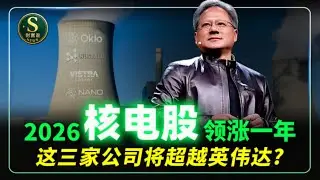 AI尽头是核电？核电股会成为最确定的主线吗？小型模块化核电SMR值得投资者关注！涨幅有望超越英伟达？OKLO,VST,CEG,GEV,NVDA,META,SMR,VRT,PWR,AMAZ, #美股