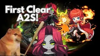 Maplestory M - A2S First Normal Verus Hilla Clear! Blaze Wizard Aggro POV!