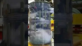 Baffle drop shaft model