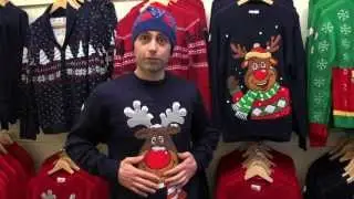 Rudolph Christmas Jumper with Lights