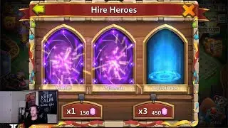 100,000 Gems Hero Collector Lots Of Heroes Needed Android Castle Clash