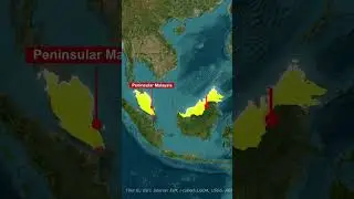 Почему флаг Малайзии очень похож на флаг США 🇲🇾🇺🇸 #география #карта