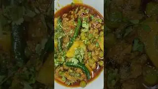 aalu keema matar recipe #shortsviral #shortvideo #shorts #trendingshorts @nishacooking111