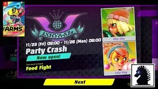 NS ARMS - The 17th Party Crash - Party Crash Bash Round 1: Food Fight: Min Min vs Lola Pop