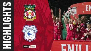 HIGHLIGHTS | Wrexham AFC Women vs Cardiff City (Genero Adran Trophy)