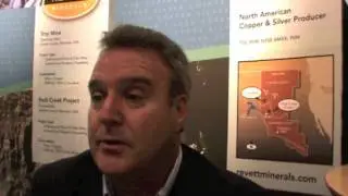John G. Shanahan, President & CEO, Revett Minerals Inc. zu Rock Creek