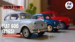 Autos de Colección en Escala 1/60 | Fiat 600 (1965) (Entrega Inicial) - Welly - EMSE
