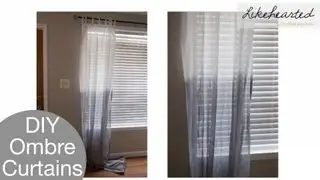 DIY: How to Ombre Curtains