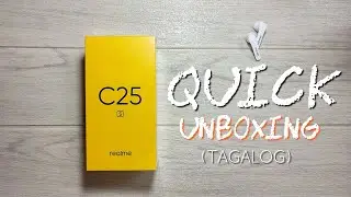 REALME C25S QUICK UNBOXING | STRAIGHT FORWARD | SPECS DETAILS | TAGALOG
