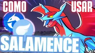 A SALAMANDRA VOADORA MAIS FORTE DE TODAS, COMO USAR O MEGA SALAMENCE!!